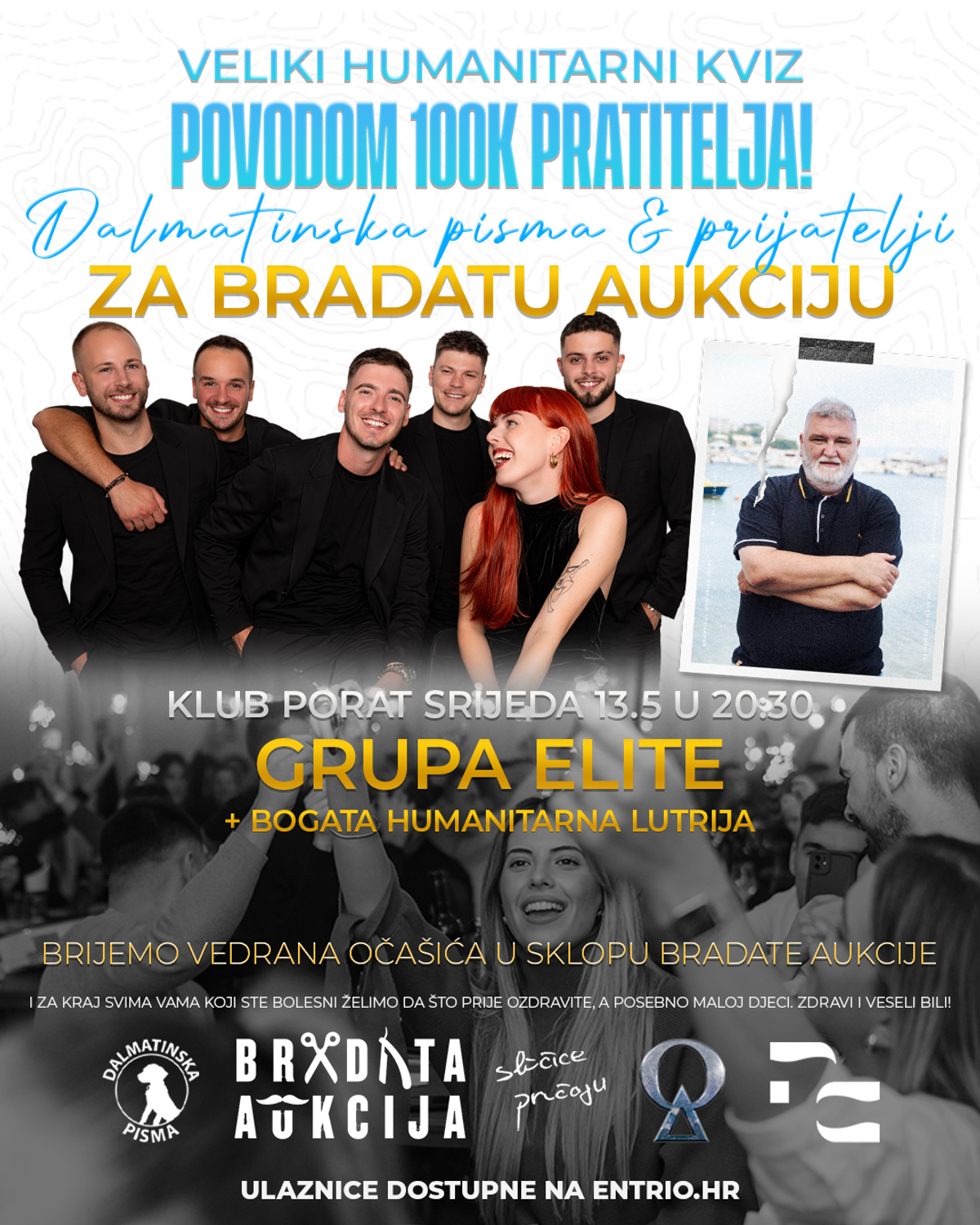 Humanitarni kviz za 100 tisuća pratitelja: Dalmatinska pisma i prijatelji okupljaju Dalmaciju u velikoj dobrotvornoj akciji