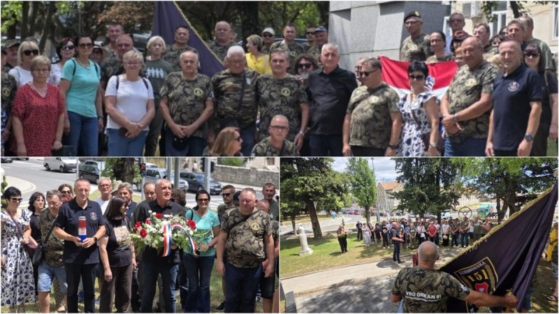 Članovi Udruge branitelja 151. samoborske brigade danas posjetili Sinj