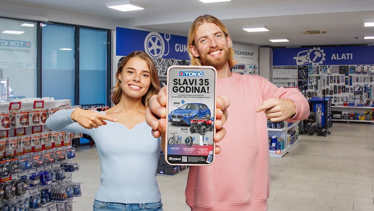 Tokić slavi 35 godina uz velike pogodnosti i nagradne igre!
