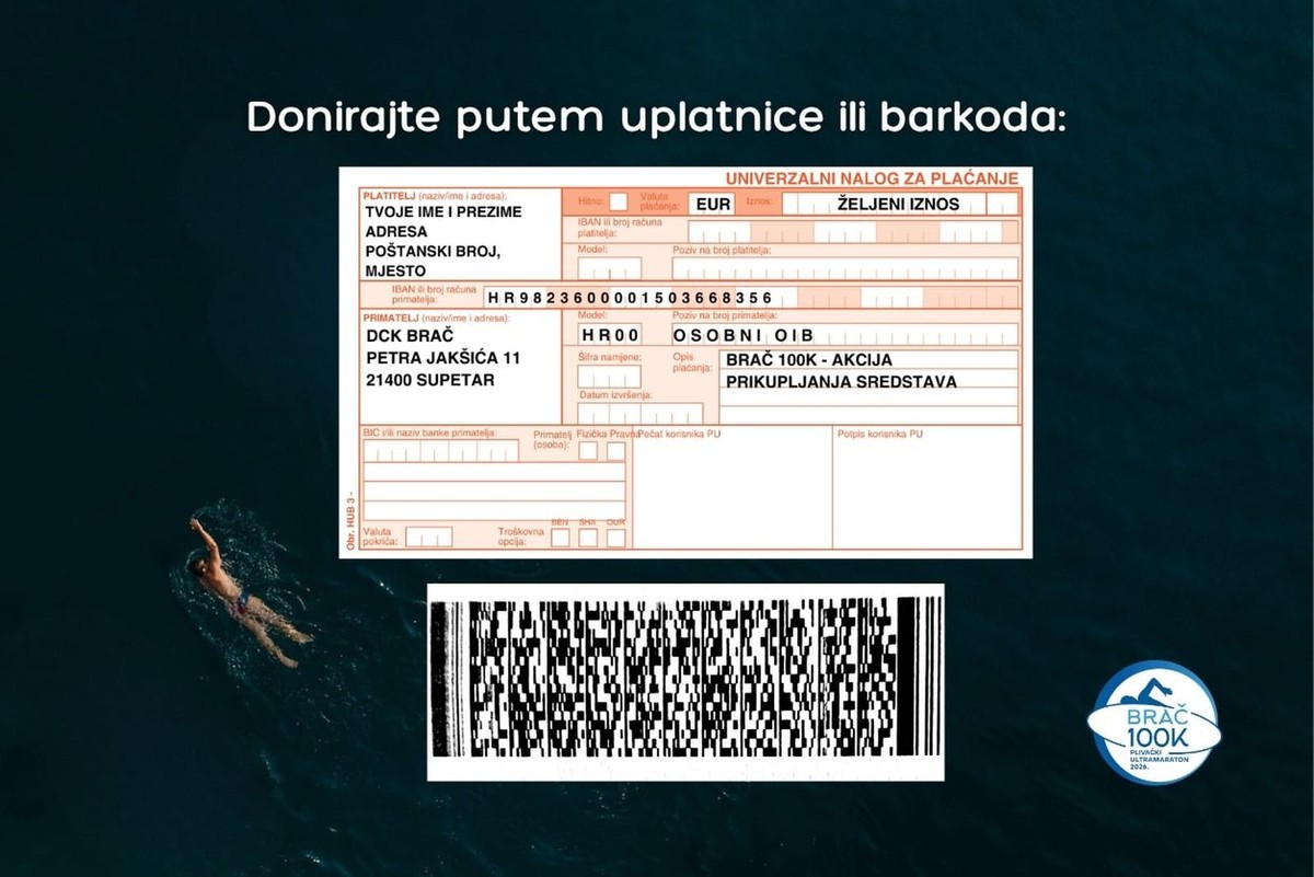 Stjepan Lukšić preplivao Brač, ali najvažniji dio priče traje! Još se prikupljaju donacije za oboljele od karcinoma 