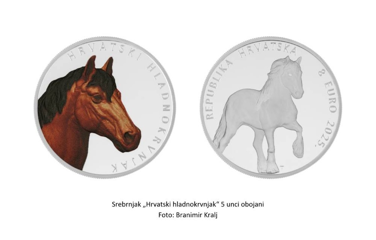 Novo numizmatičko izdanje iz serije 'Autohtona Hrvatska' - 'Hrvatski hladnokrvnjak'