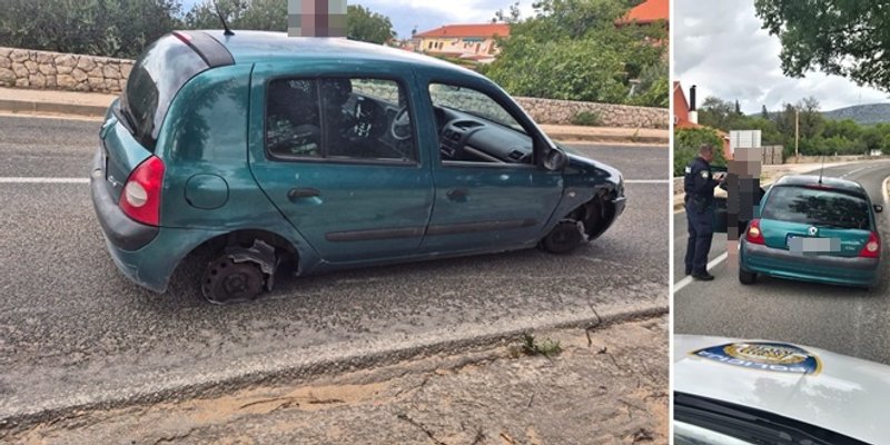 VIDEO Nadrealno! Bez guma na felgama, iskreći, vozila kilometrima