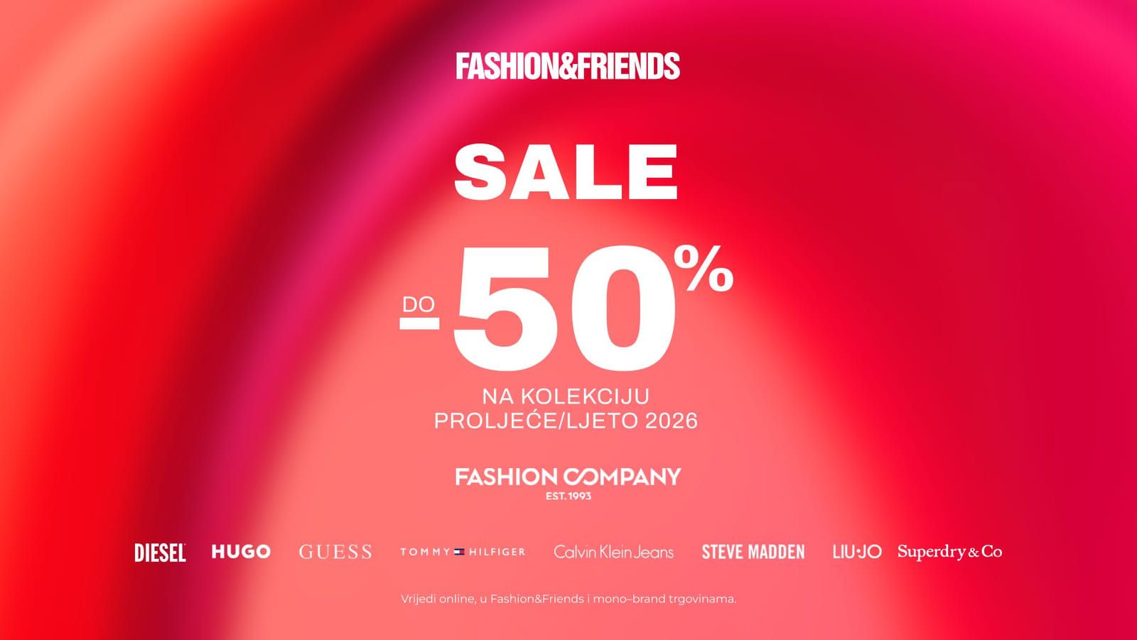 Ljeto dobiva stylish nastavak: Fashion&Friends i Fashion Company donose sezonsko sniženje do -50 %