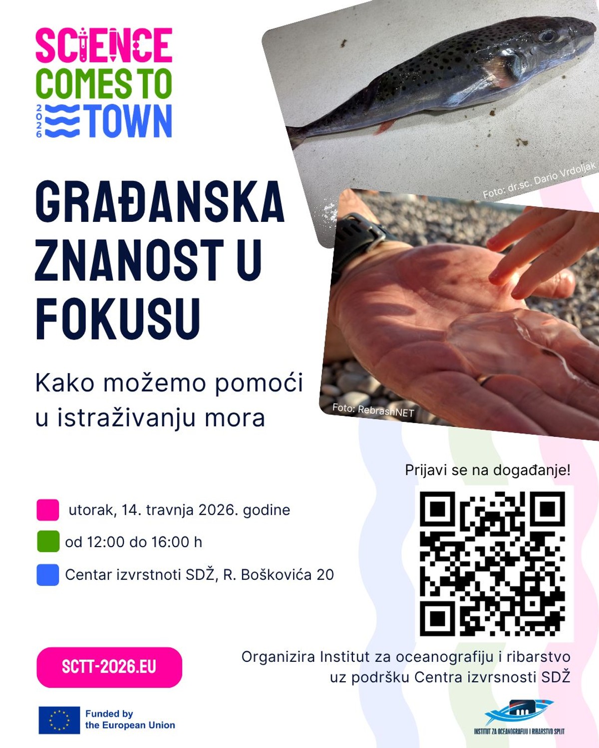 GRAĐANSKA ZNANOST Kako svi možemo pomoći u istraživanju mora?