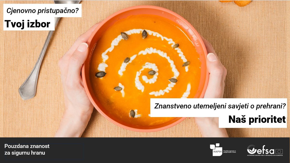 Hrvati znaju što je zdravo, ali se ne hrane tako! EFSA i HAPIH donose praktične savjete