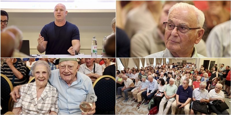 FOTO/VIDEO Promocija knjige 'Bitka na Sutjesci - pakao u raju' izazvala ogroman interes: Hommage Dalmaciji za ono što je dala u antifašističkoj borbi