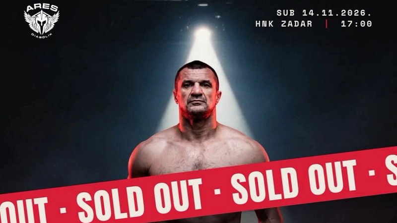 CRO COP IZAZVAO OGROMAN INTERES U ZADRU: HNK popunjen za manje od šest sati!