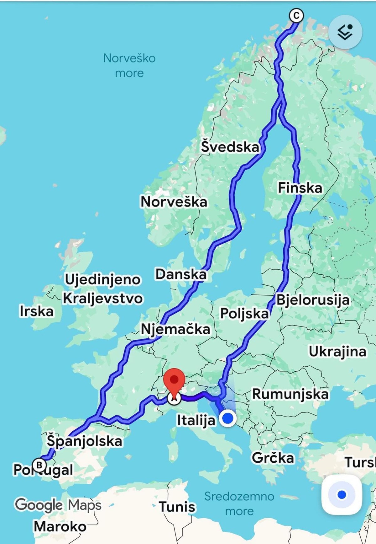 GOLEM IZAZOV Sedmorica dalmatinskih motociklista vozit će do krajnjih točaka Europe za oboljele od raka, krenuli iz Klisa