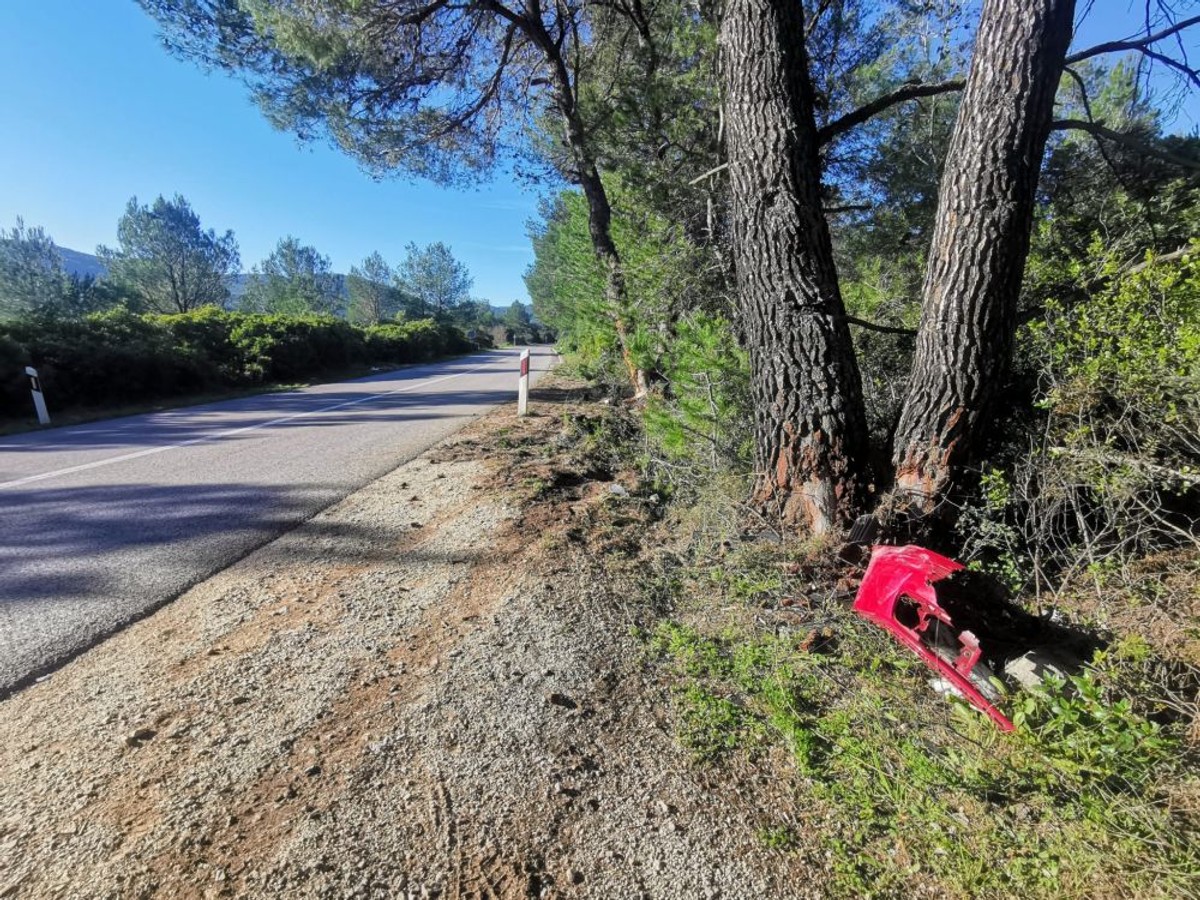 Mjesto tragedije na Korčuli