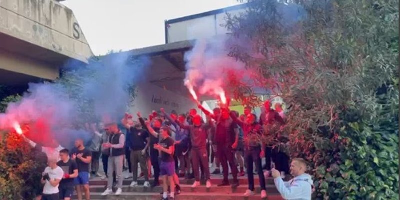 VIDEO: Pogledajte kako su torcidaši dočekali svog brončanog junaka