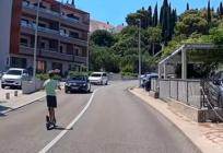 VIDEO KOJI LEDI KRV U ŽILAMA: Dječak romobilom vozi u krivom smjeru, načelnik Konavala apelira roditelje