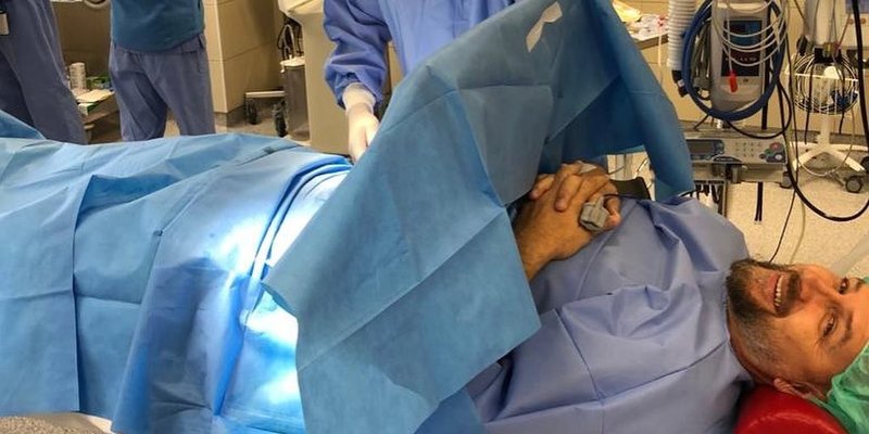 DINO RAĐA Otišao 'pod nož'