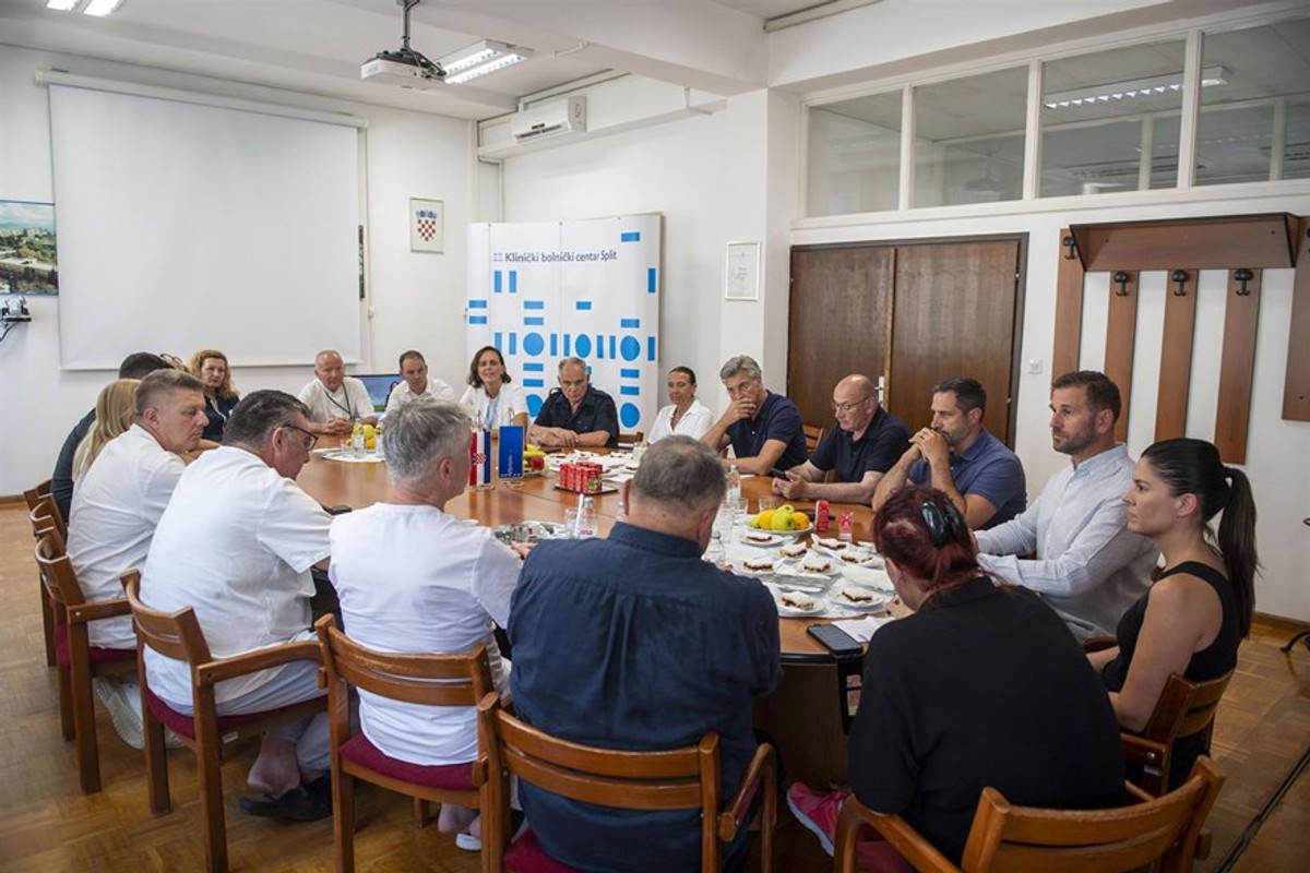 Zahvala djelatnicima KBC-a Split na brzom i predanom zbrinjavanju stradalih u omiškom požaru