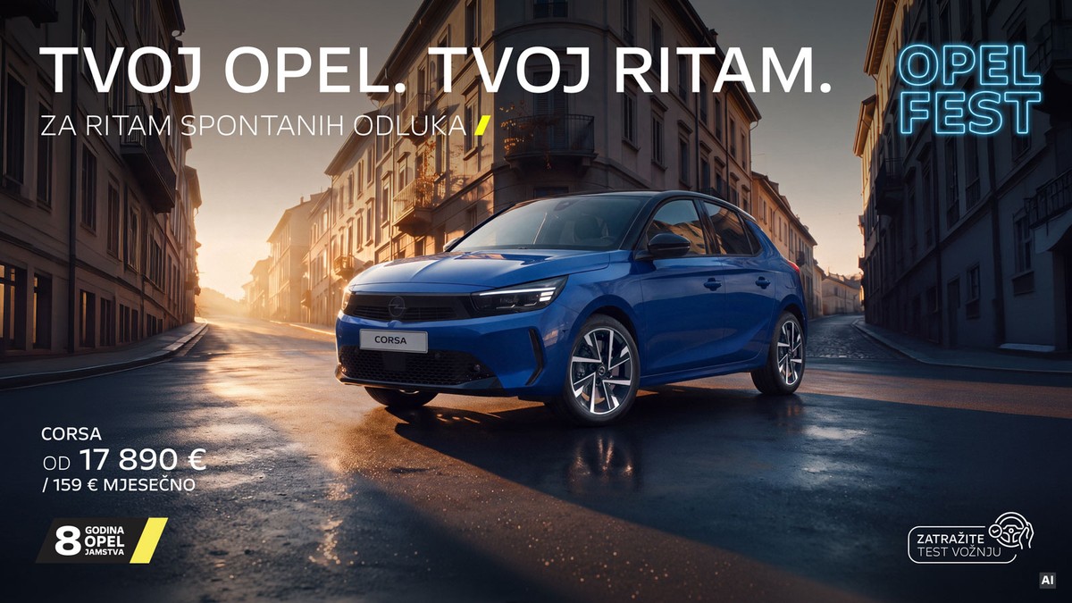 Pronađi Opel koji odgovara tvom ritmu života po odličnim cijenama!