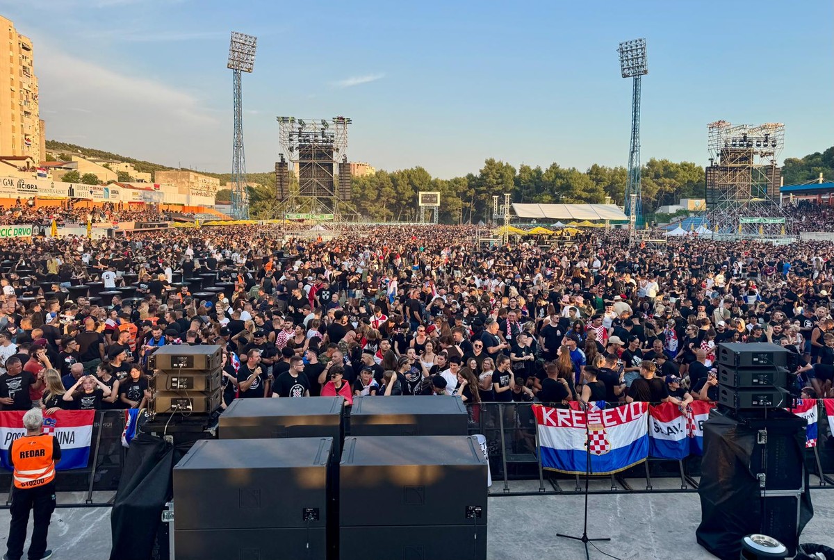 VIDEO Koncert još nije počeo, pogledajte koliko je ljudi došlo na Šubićevac