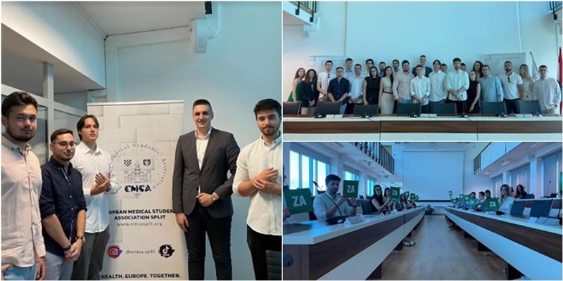 EMSA SPLIT Održana izborna skupština studentske udruge Europska medicinska studentska asocijacija