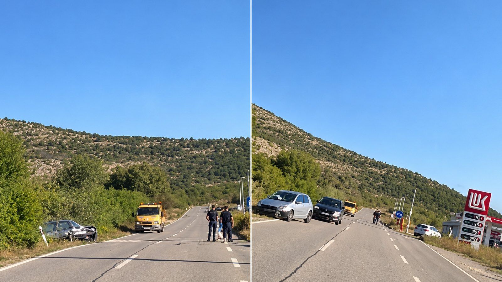 SUDAR U GIZDAVCU Dvoje ljudi prevezeno u bolnicu