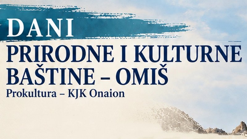 Dani prirodne i kulturne baštine u Omišu: Od povijesnih slojeva do skrivenog podmorja