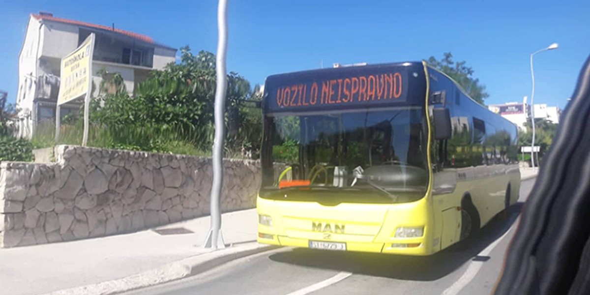Pokvario se Prometov bus