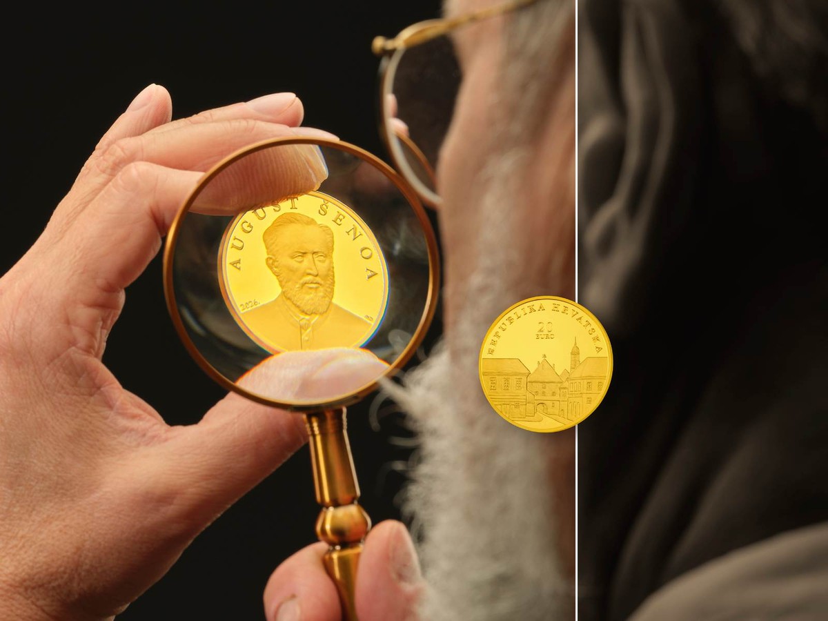 August Šenoa na kovanicama koje čuvaju književno nasljeđe