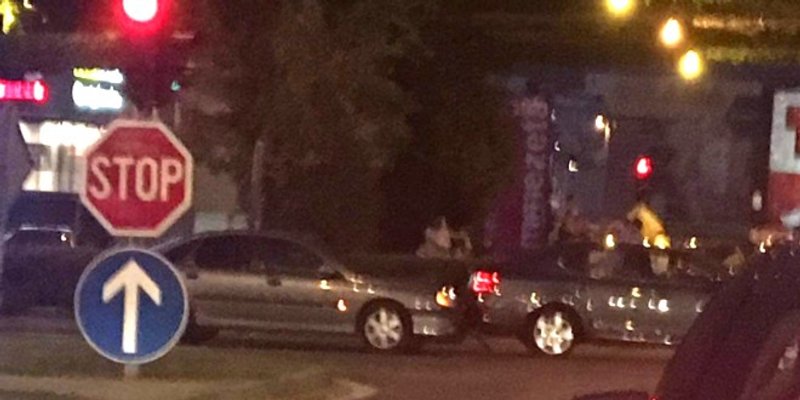 Sudar na raskrižju ulica Domovinskog rata i Zbora narodne garde