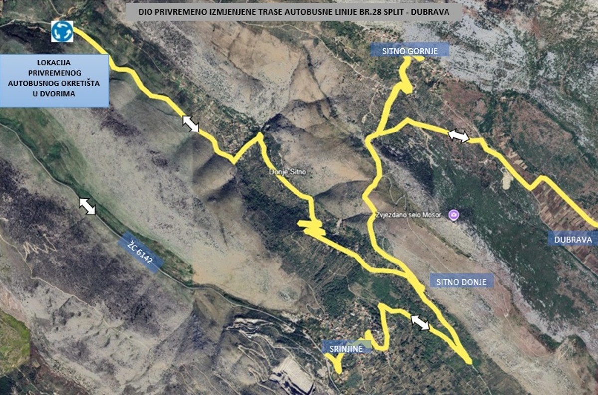Izmjene u trasi Prometove autobusne linije