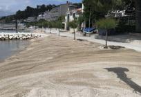 FOTOGALERIJA Završeni radovi na dohrani plaža i sanaciji pera u Podstrani