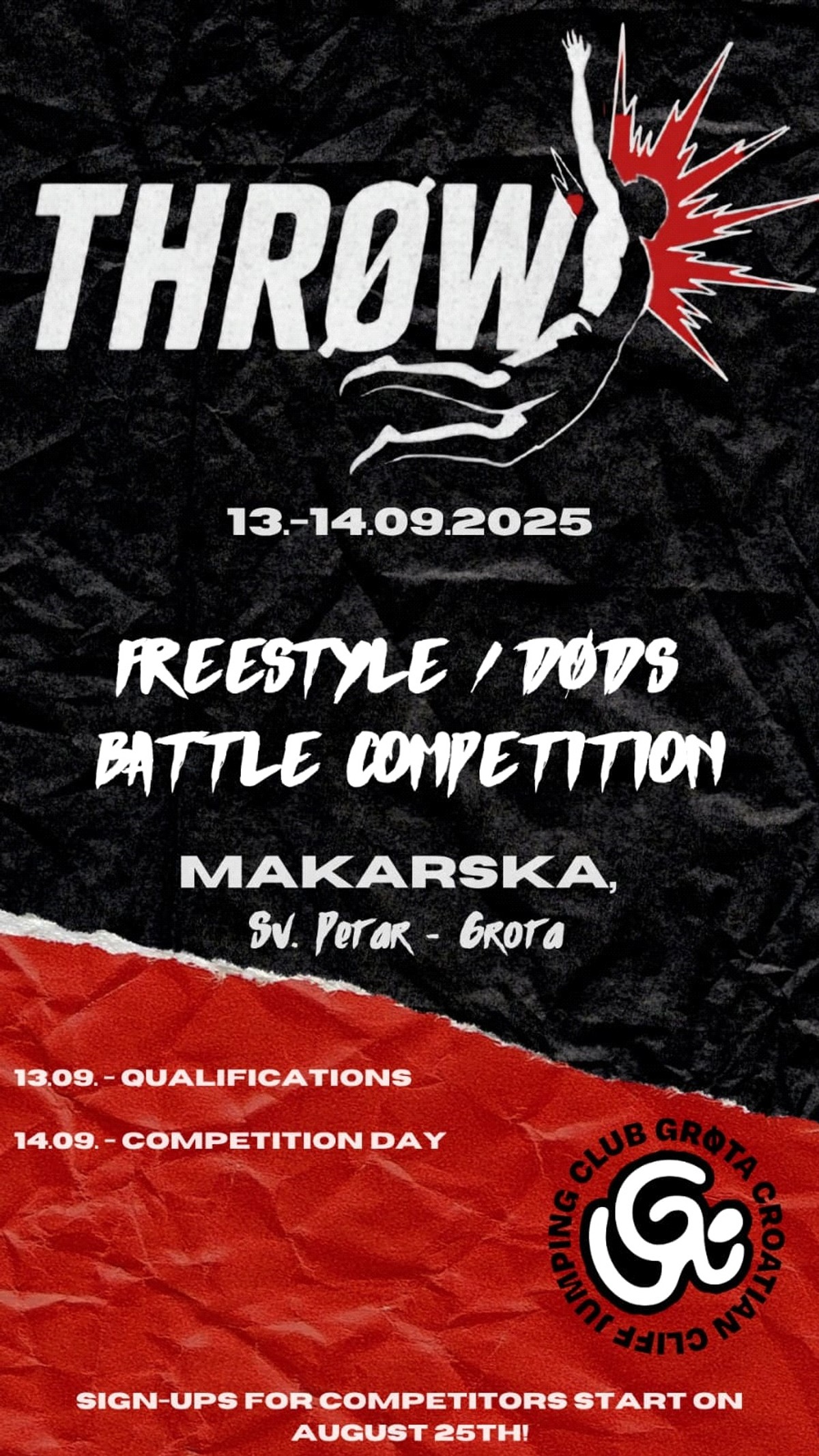 PRVI PUT U MAKARSKOJ Međunarodno natjecanje u skokovima u vodu