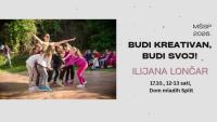 BUDI KREATIVAN - BUDI SVOJ Ilijana Lončar u Splitu vodi radionicu kreativnog plesa za djecu