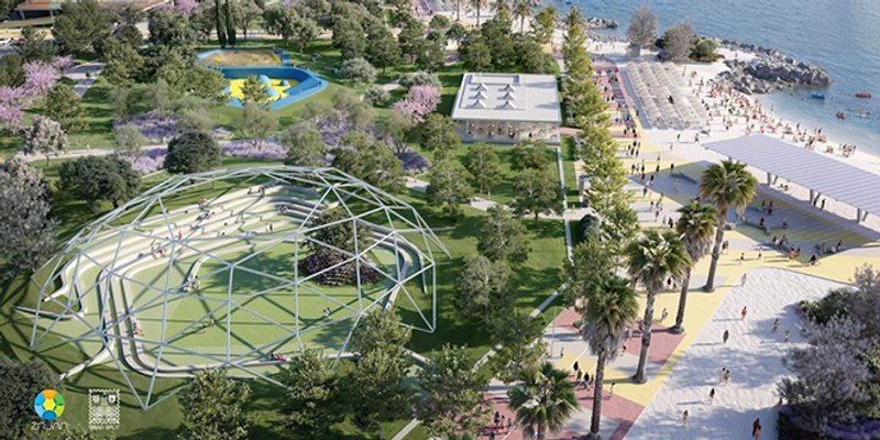 FOTO/VIDEO: Pogledajte kako će Žnjan izgledati nakon radova na uređenju