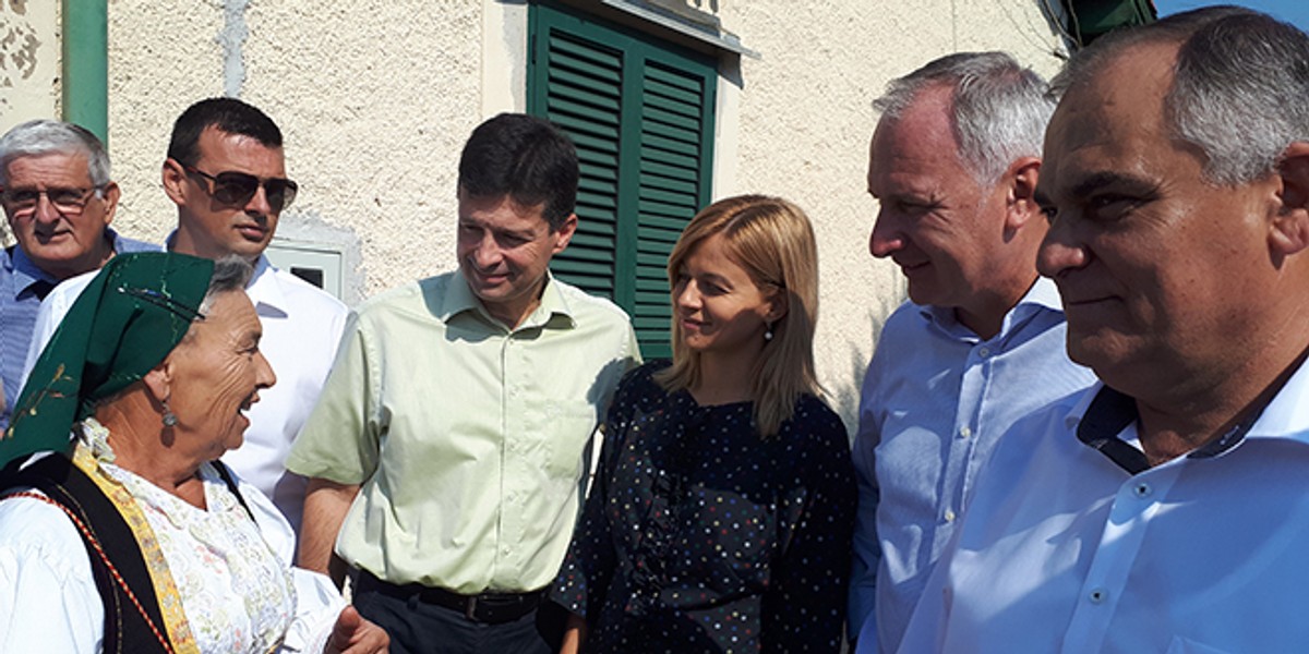 Vlak slobode se vratio u Split, od Labina do Kaštel Starog se vozi sporije da ne bi iskre od kočenja izazvale požar