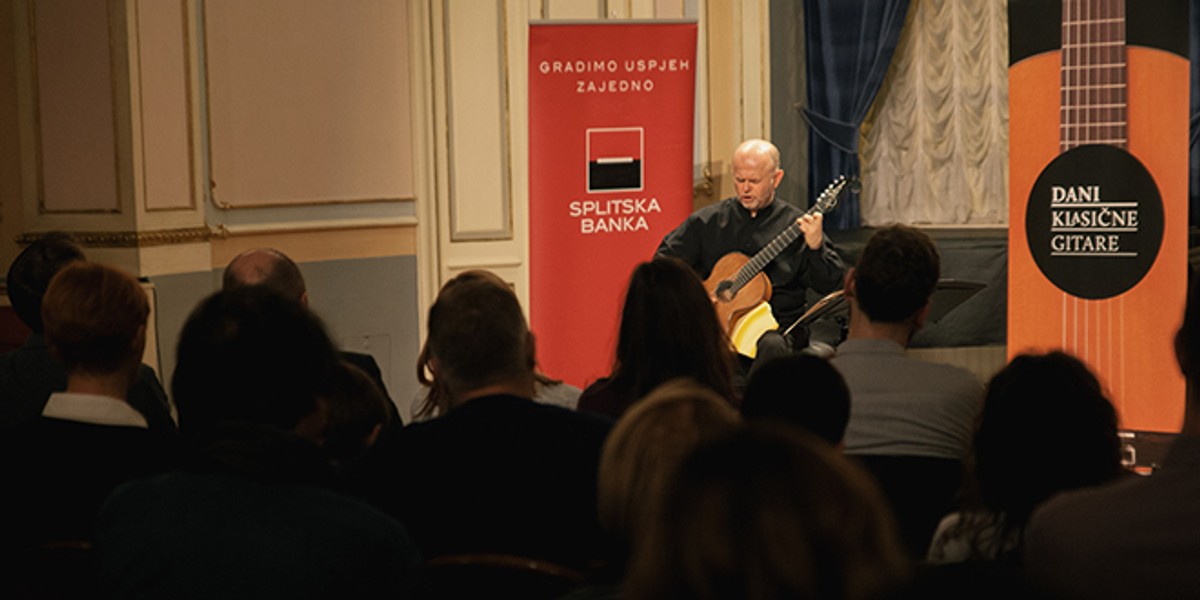 Koncertom Petra Čulića završeni Dani klasične gitare u Splitu