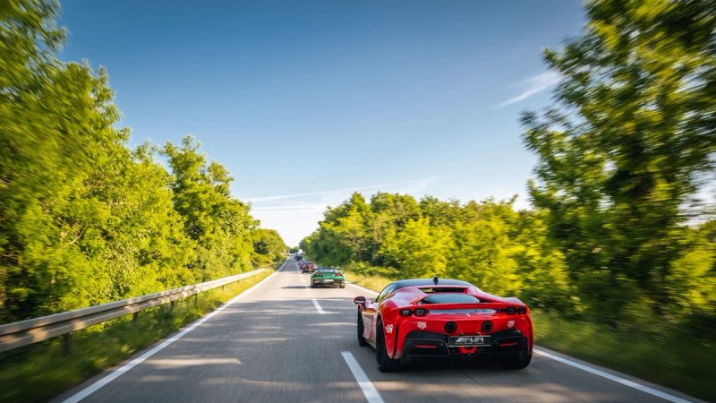 Superautomobili će pod helikopterskom pratnjom protutnjati od Zagreba do Istre