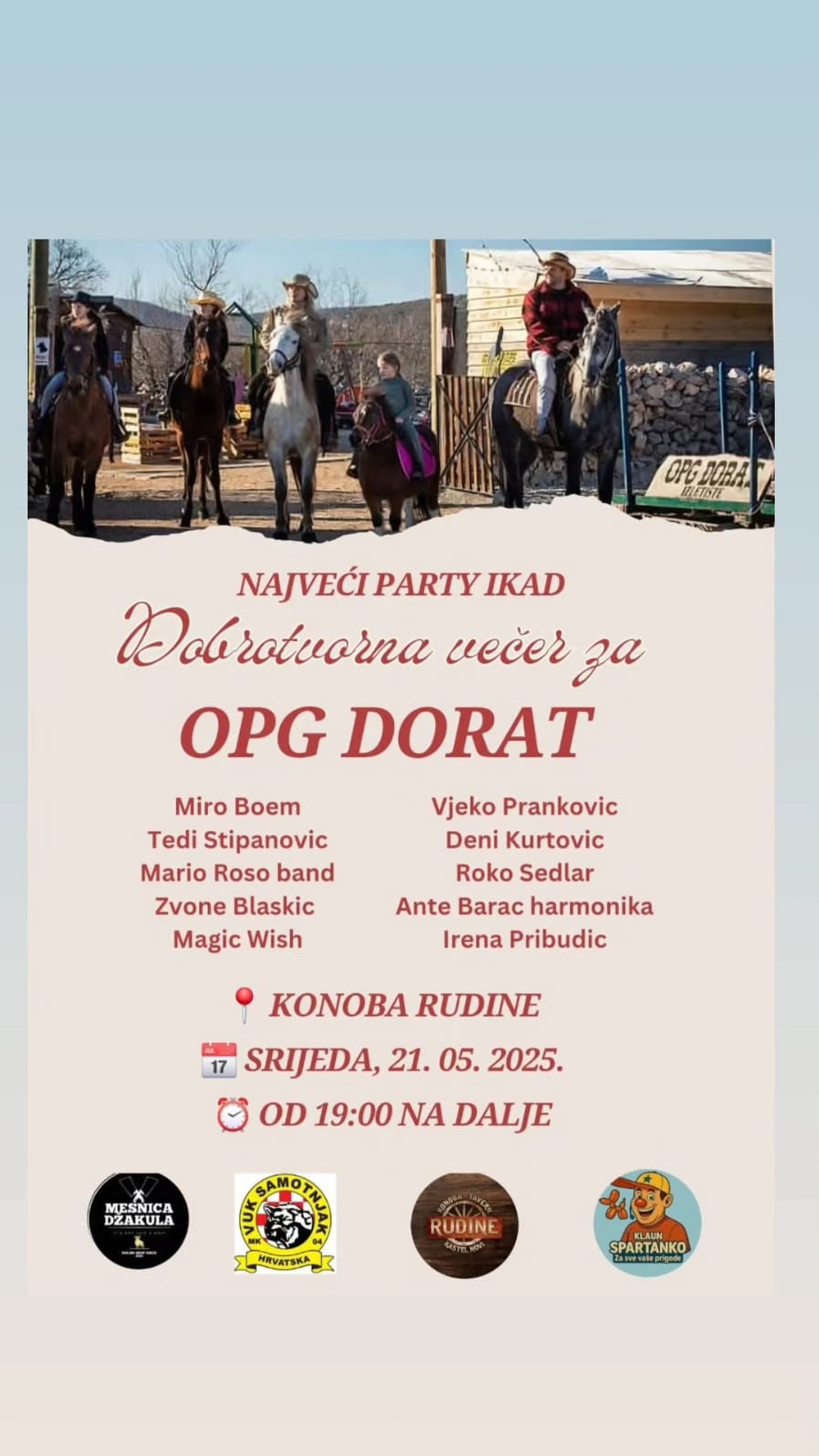 NAJVEĆI PARTY IKAD Dobrotvorna večer za obitelj Baran koja je u požaru ostala bez gotovo svega