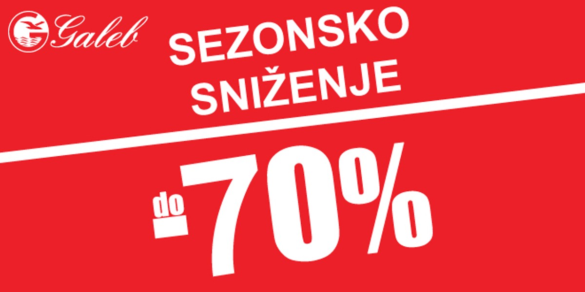Vrhunac sezonskog sniženja u Galeb shopu