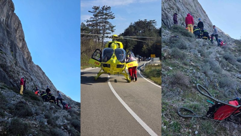 NESREĆA NA KRKU Vatrogasci i HGSS spašavali penjača