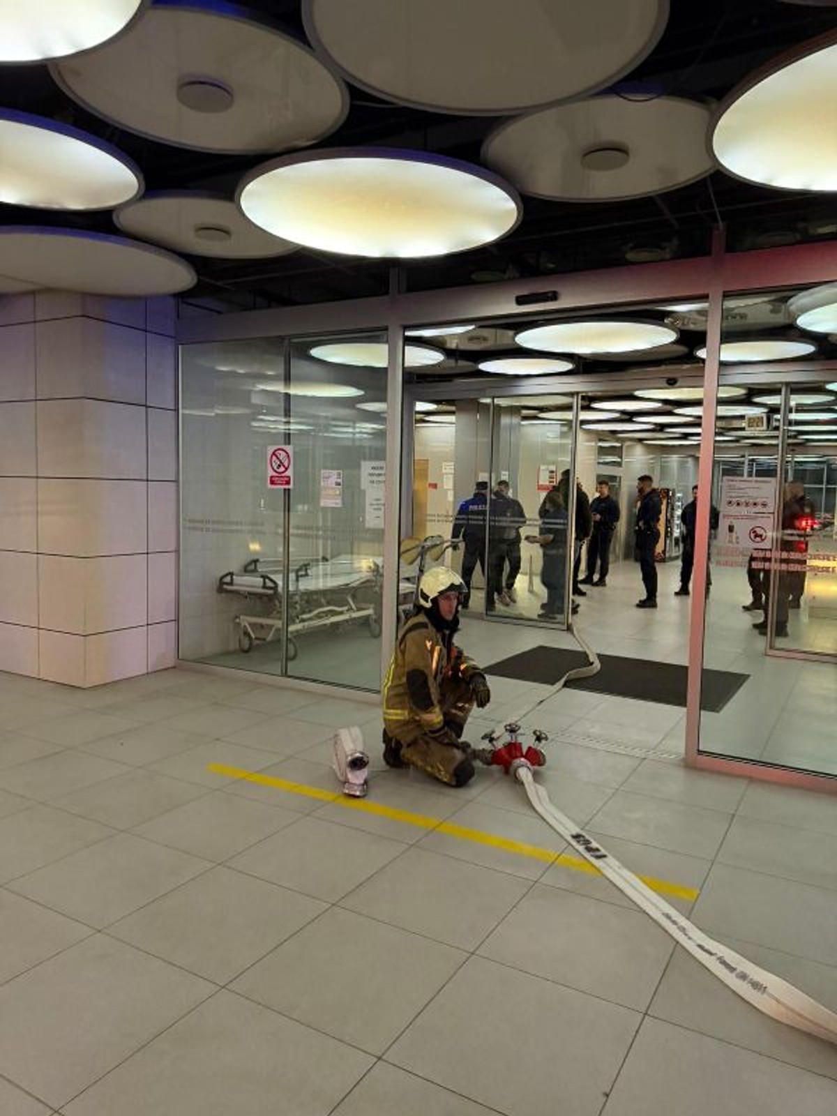 FOTO: Vatrogasci pojurili u splitsko rodilište