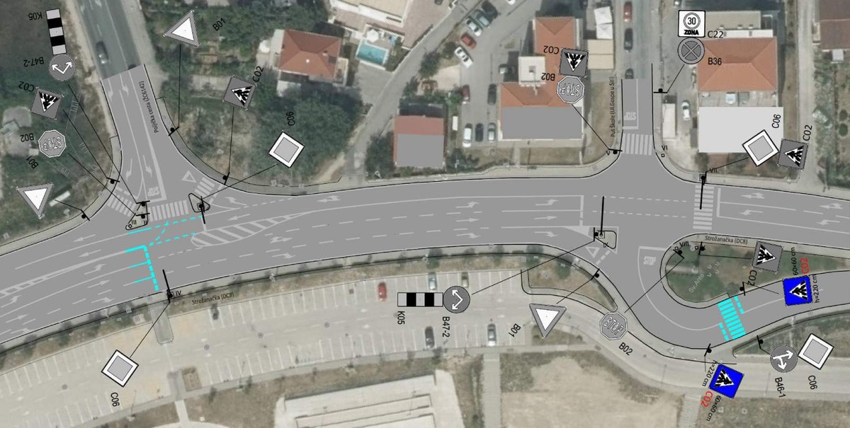 Od ponedjeljka počinje raditi semafor u Podstrani