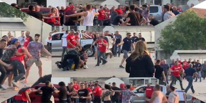 VIDEO: NEMILE SCENE U UNEŠIĆU Nakon susreta Zagore i Splita izbila tučnjava