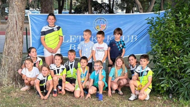 Sedam medalja za najmlađe atletičare jednog kluba na Prvenstvu Dalmacije