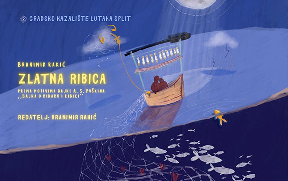 ZLATNA RIBICA Premijera nove predstave GKL-a Split | Dalmatinski Portal