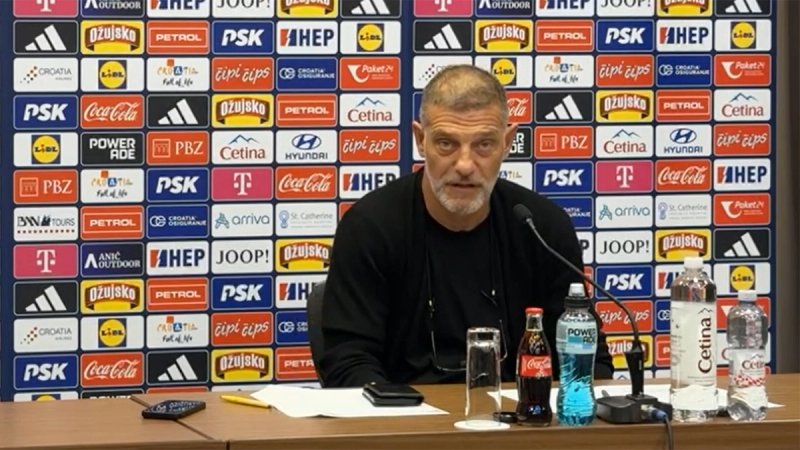 Slaven Bilić: 'Dok Modrić igra za Milan, igrat će i za Hrvatsku!'