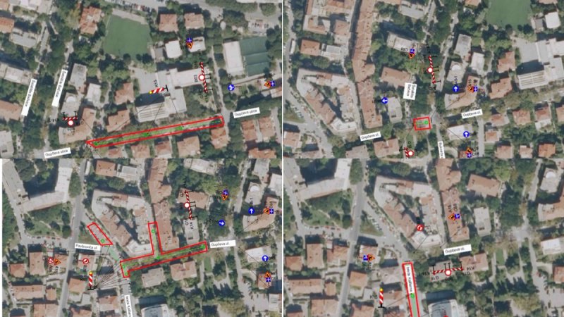AGLOMERACIJA Od ponedjeljka počinju radovi u Gupčevoj i na Prilazu braće Kaliterna