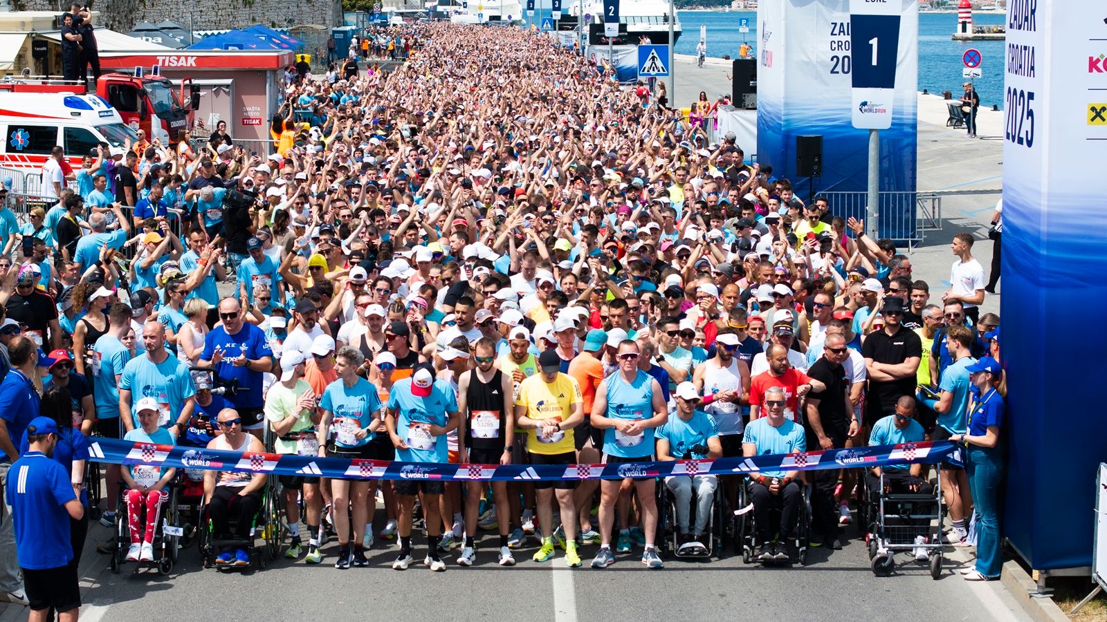 Sve spremno za podjelu Wings for Life World Run brojeva u Zadru