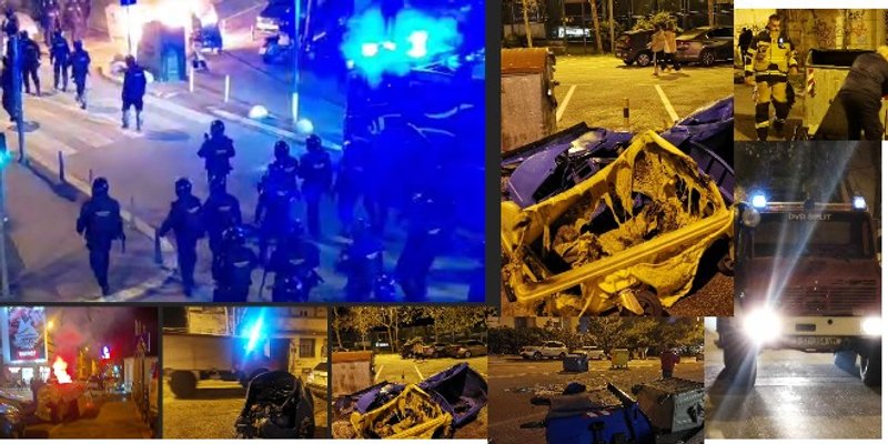 VIDEO Neredi se sa stadiona preselili na ulice