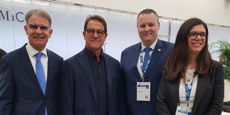 Fabio Capello na hrvatskom štandu u Milanu