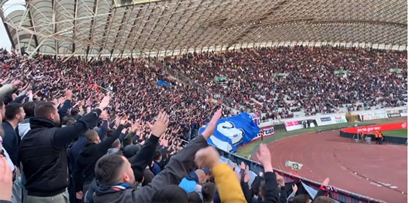 VIDEO: Navijači Ajaxa objavili zanimljive kadrove s poljudskog derbija Hajduka i Dinama