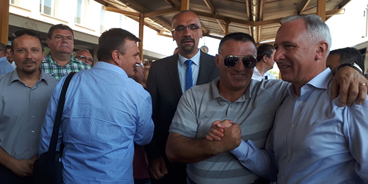 Vlak slobode se vratio u Split, od Labina do Kaštel Starog se vozi sporije da ne bi iskre od kočenja izazvale požar