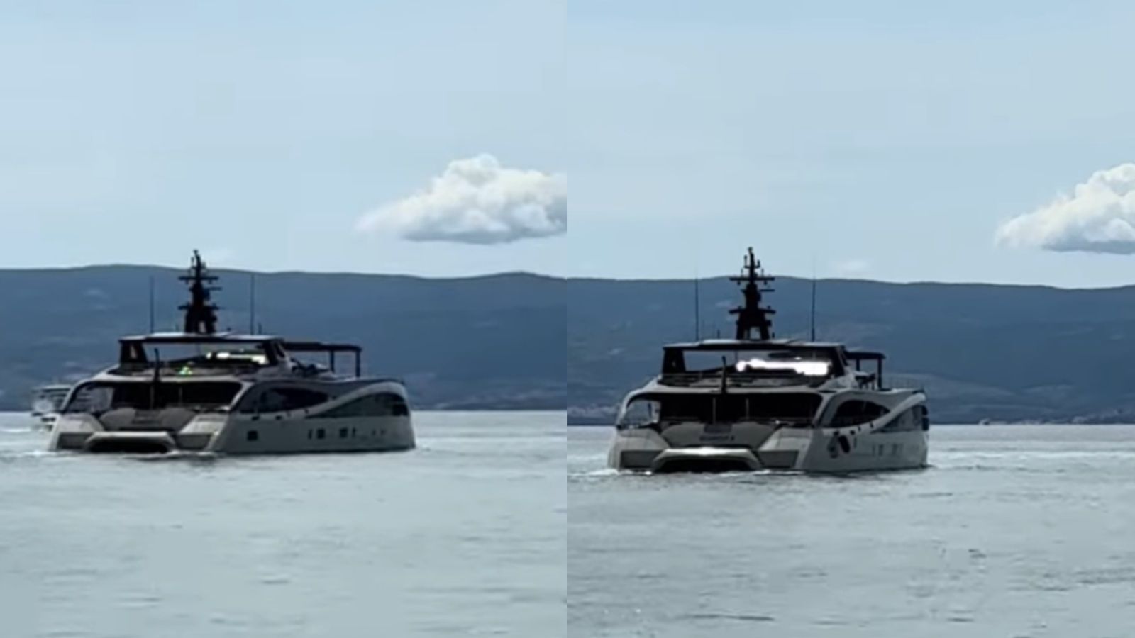 VIDEO Supermoderna jahta sa sustavom umjetne inteligencije snimljena u splitskoj luci