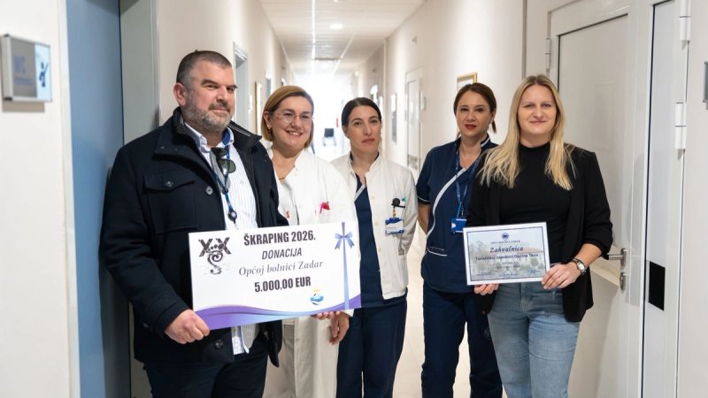 'ZA NJIHOV PRVI UDAH' Na Škrapingu prikupljeno 5000 eura za zadarsku pedijatriju i ginekologiju